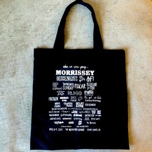 ‘When We We’re Young’ Festival Tote Bag featuring Morrissey
